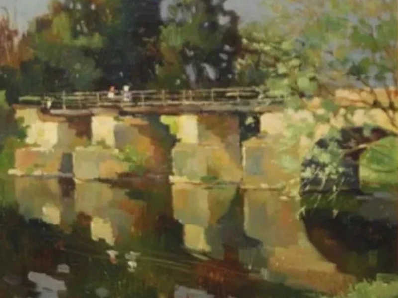 1653-Jacques-Philippe Ferrand - Il ponte di Grez-sur-Loing